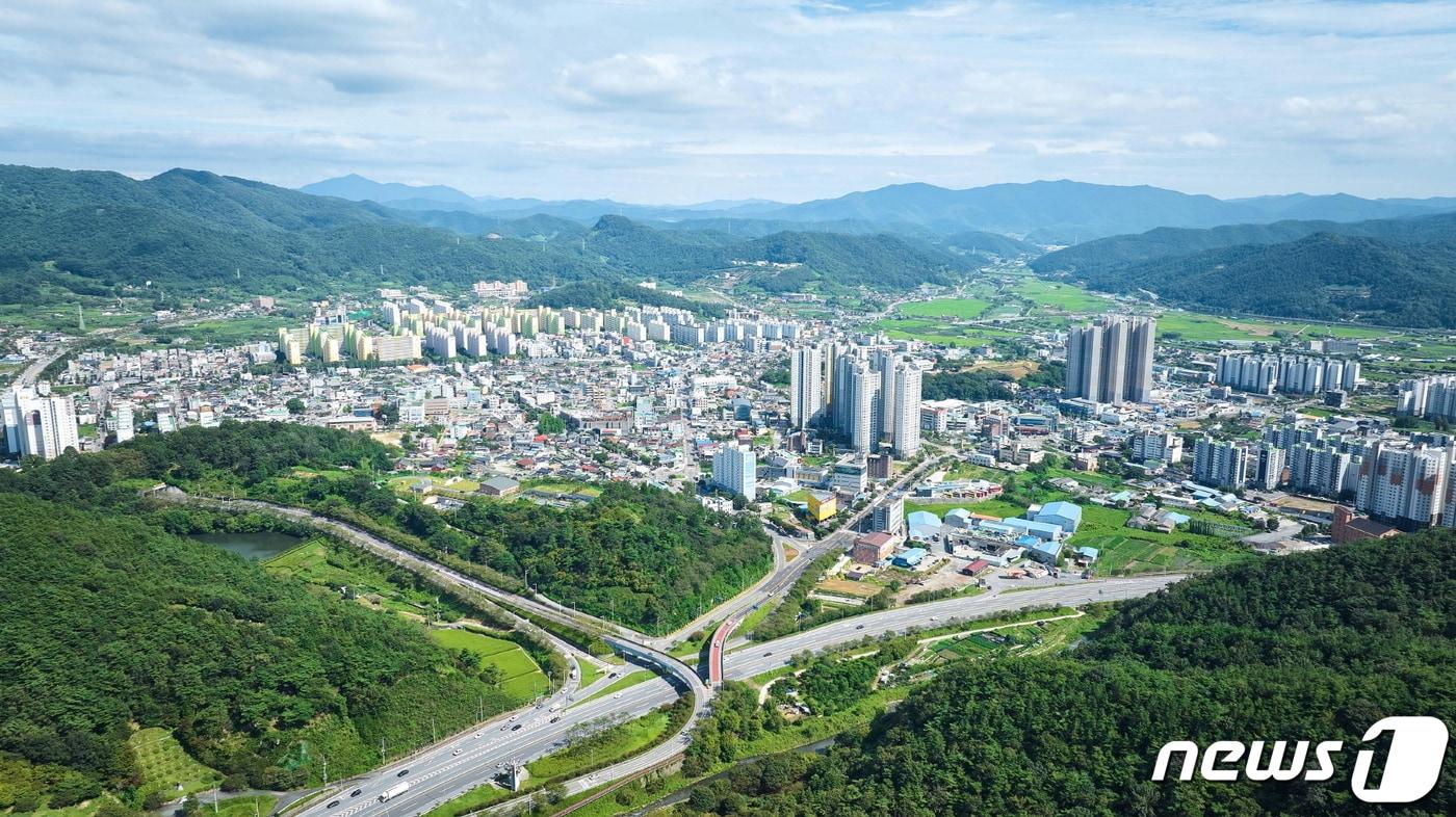 전남 화순군 화순읍 전경. /뉴스1