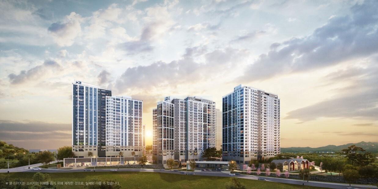 본문 이미지 - '이천자이 더 레브' 투시도(GS건설).