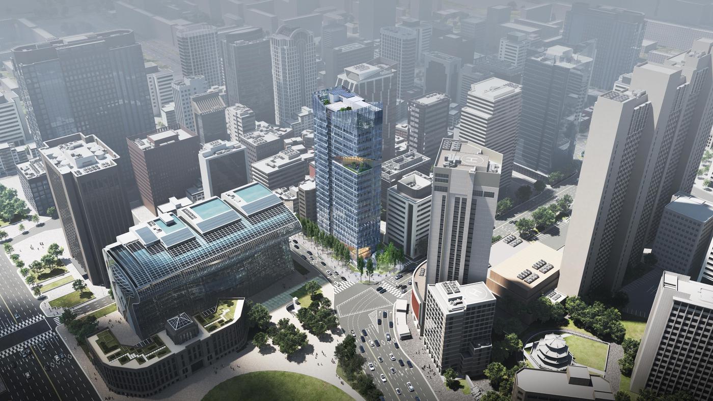 본문 이미지 - 무교다동 제29지구 조감도(서울시 제공)