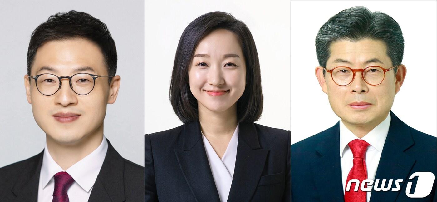 본문 이미지 - 남구갑  선거구에 출마한 국민의힘 김상욱-더불어민주당 전은수-무소속 허은욱 후보(후보직 사퇴)ⓒ News1 김지혜 기자