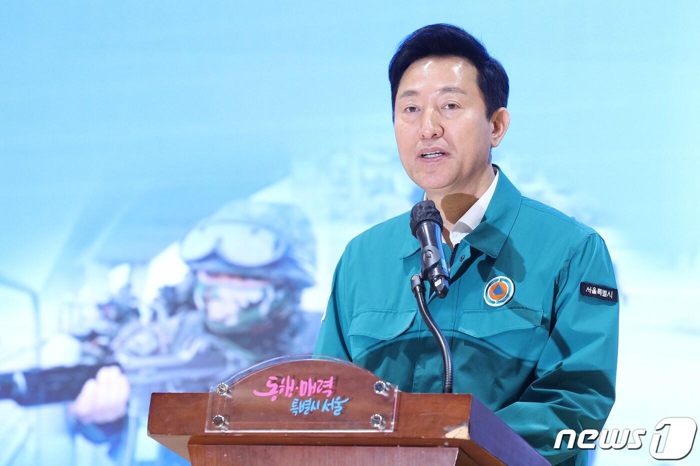 본문 이미지 - 오세훈 서울시장. 2024.3.28/뉴스1 ⓒ News1 신웅수 기자