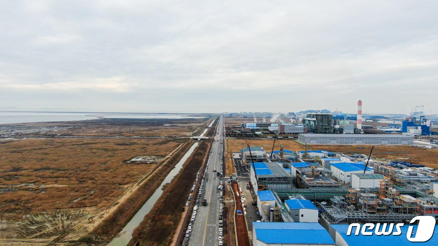 본문 이미지 - 새만근5공구.(새만금개발청)