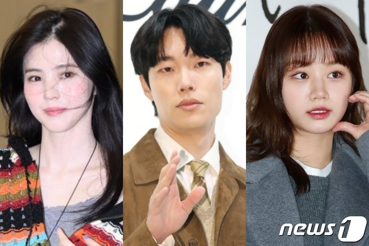 본문 이미지 - (왼쪽부터) 한소희, 류준열, 혜리.ⓒ 뉴스1