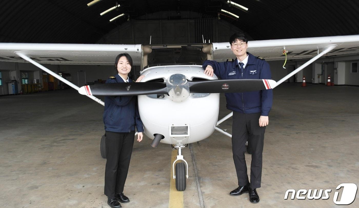 박단비 교관(왼쪽)과 신인호 교관 2024.03.11/뉴스1 ⓒ News1 금준혁 기자