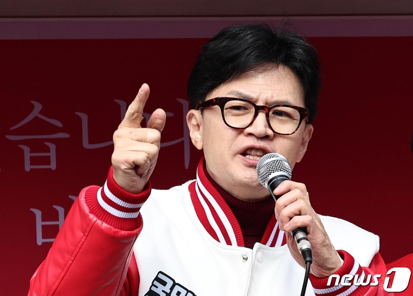 본문 이미지 - 한동훈 국민의힘 비상대책위원장 겸 총괄선거대책위원장.2024.3.29/뉴스1 ⓒ News1 구윤성 기자