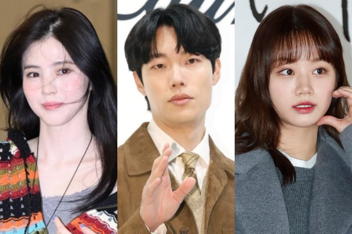 본문 이미지 - 한소희, 류준열, 혜리&#40;왼쪽부터&#41; 사진=뉴스1 DB