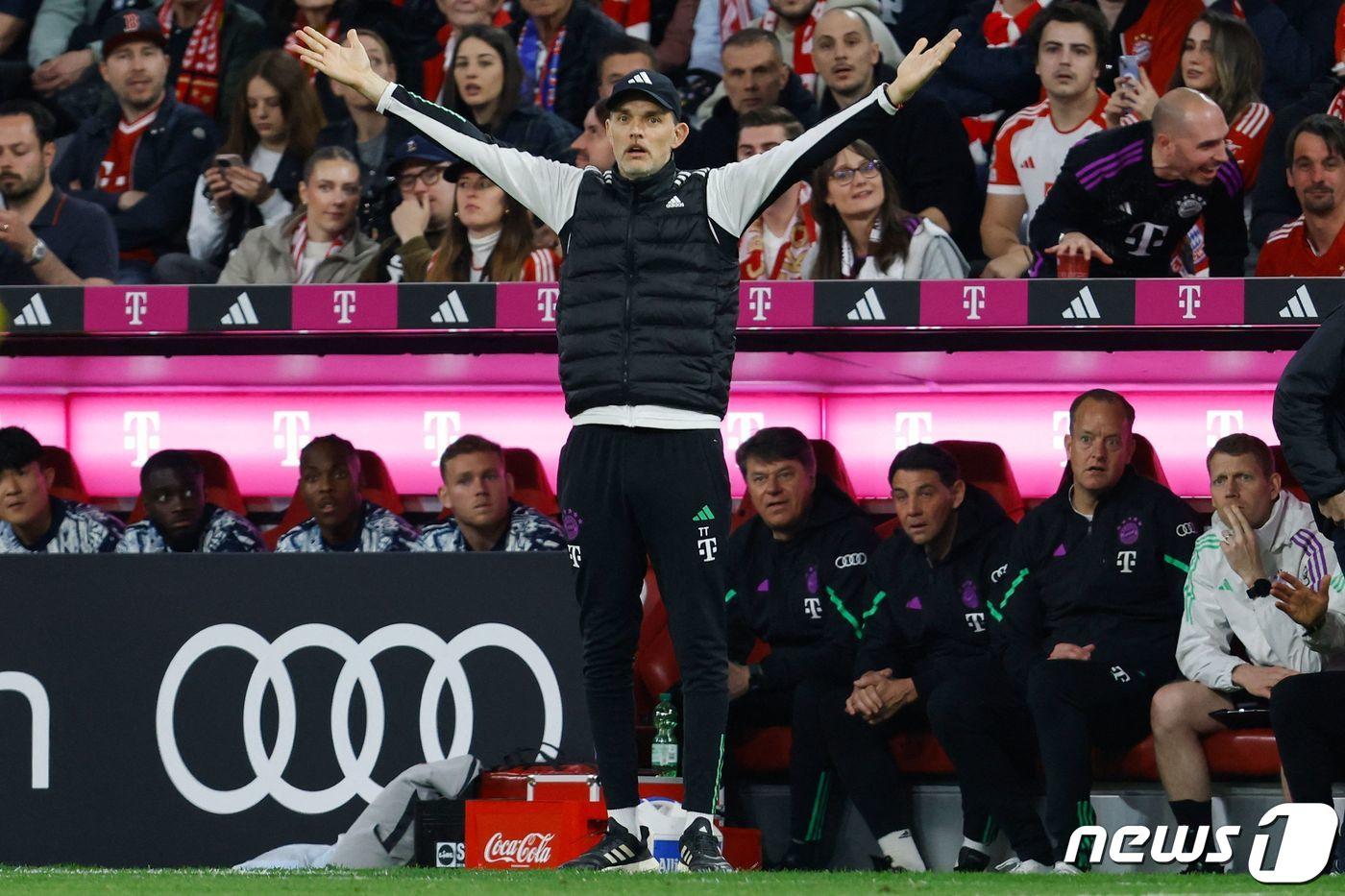 본문 이미지 - 바이에른 뮌헨 토마스 투헬 감독. ⓒ AFP=뉴스1