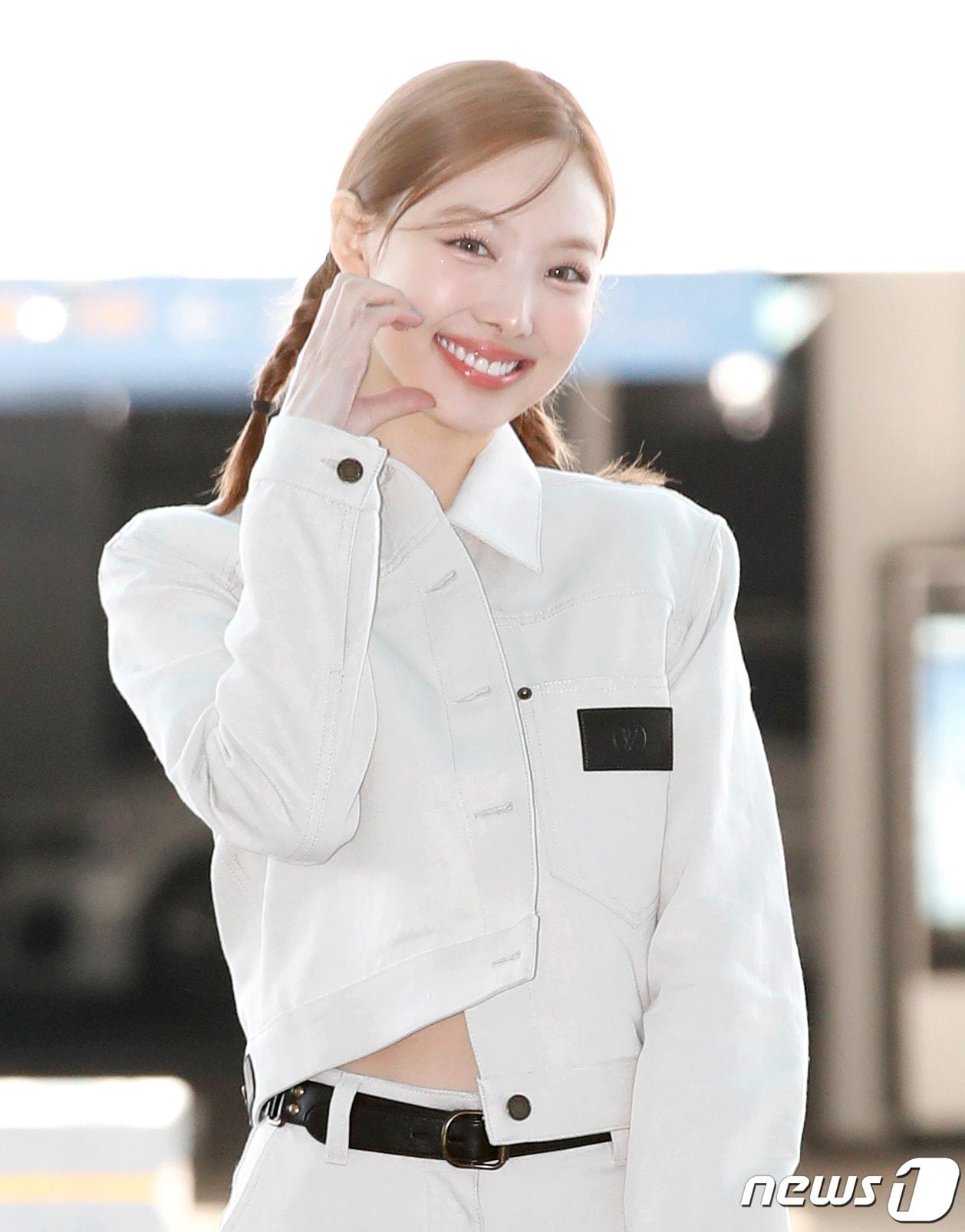 본문 이미지 - 트와이스 나연이 눈부신 미모를 자랑했다. ⓒ News1 권현진 기자