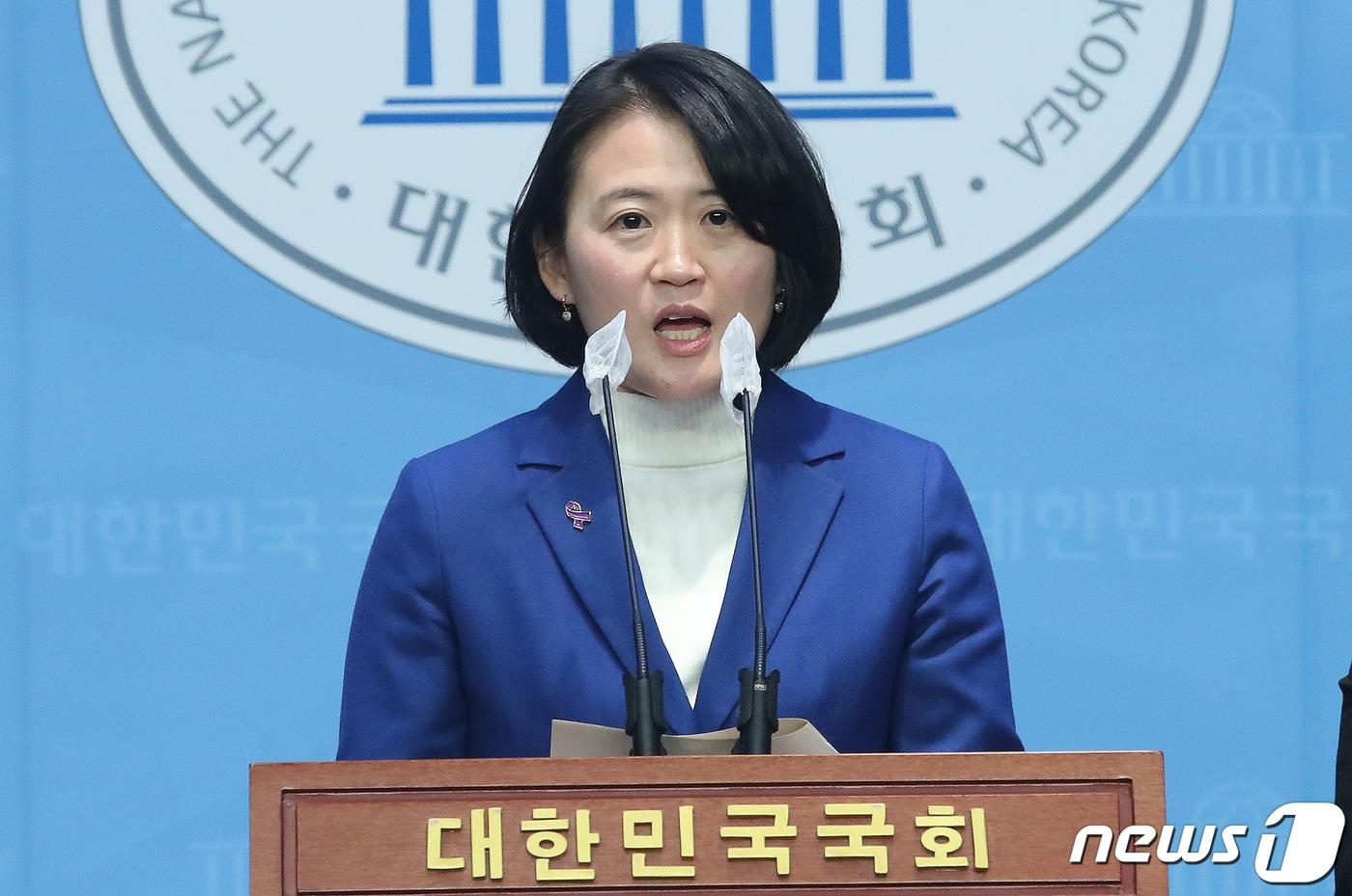 본문 이미지 - 박지혜 더불어민주당 대변인. ⓒ 뉴스1 임세영 기자