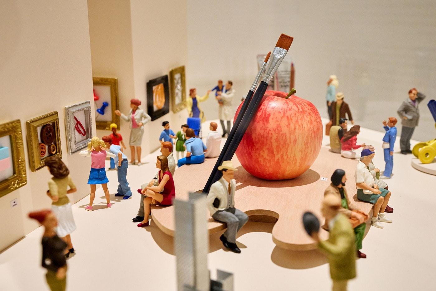 본문 이미지 - MPX 갤러리 '미니어처 라이프·미타테 마인드' 전시 작품(IFC몰 제공)