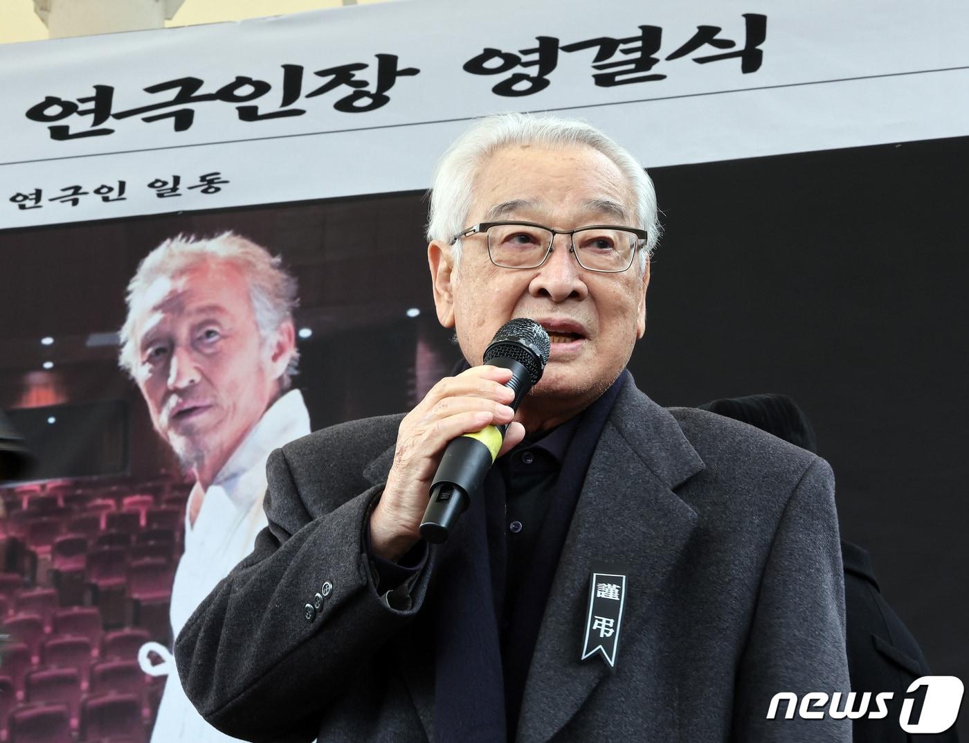 본문 이미지 - 배우 이순재 2024.3.5/뉴스1 ⓒ News1 이동해 기자