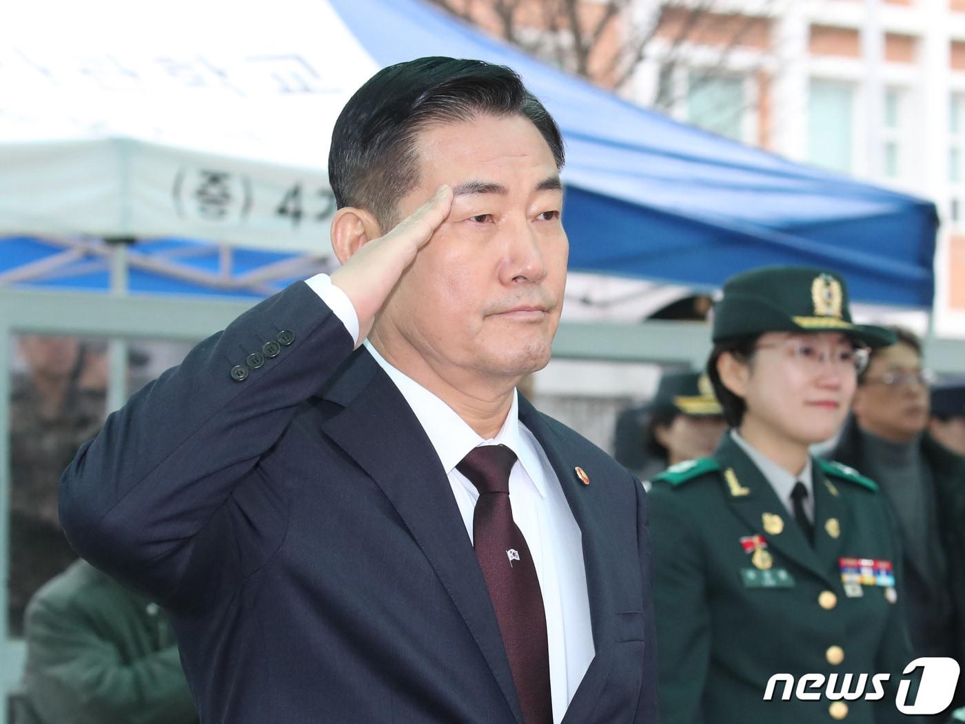 본문 이미지 - 신원식 국방부 장관. 2024.3.5/뉴스1 ⓒ News1 김기태 기자