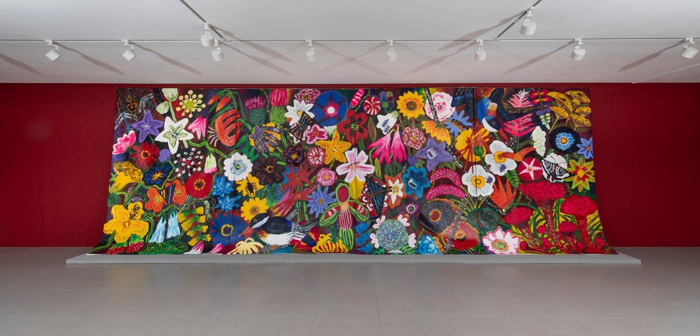 김종학, Pandemonium, 2018, Oil on canvas, 280 x 800 cm. 현대화랑 제공.