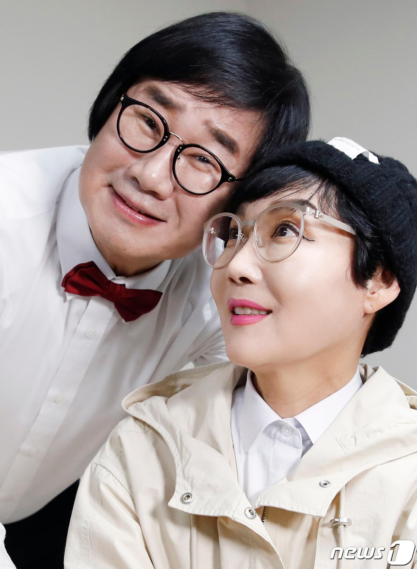 본문 이미지 - 코미디언 최양락(왼쪽) 팽현숙 부부 / 뉴스1 ⓒ News1 권현진 기자