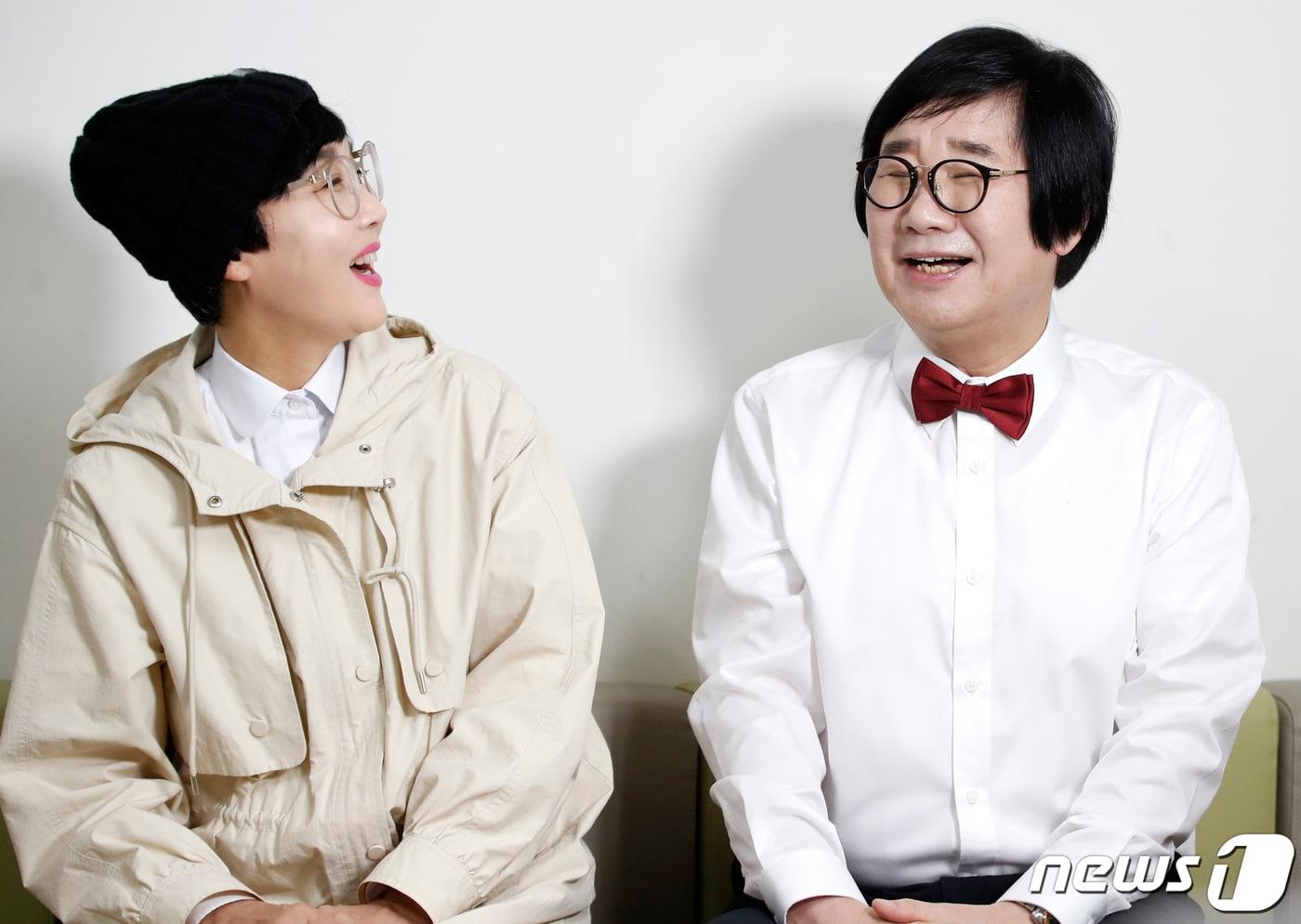 코미디언 팽현숙(왼쪽) 최양락 부부 ⓒ News1 권현진 기자