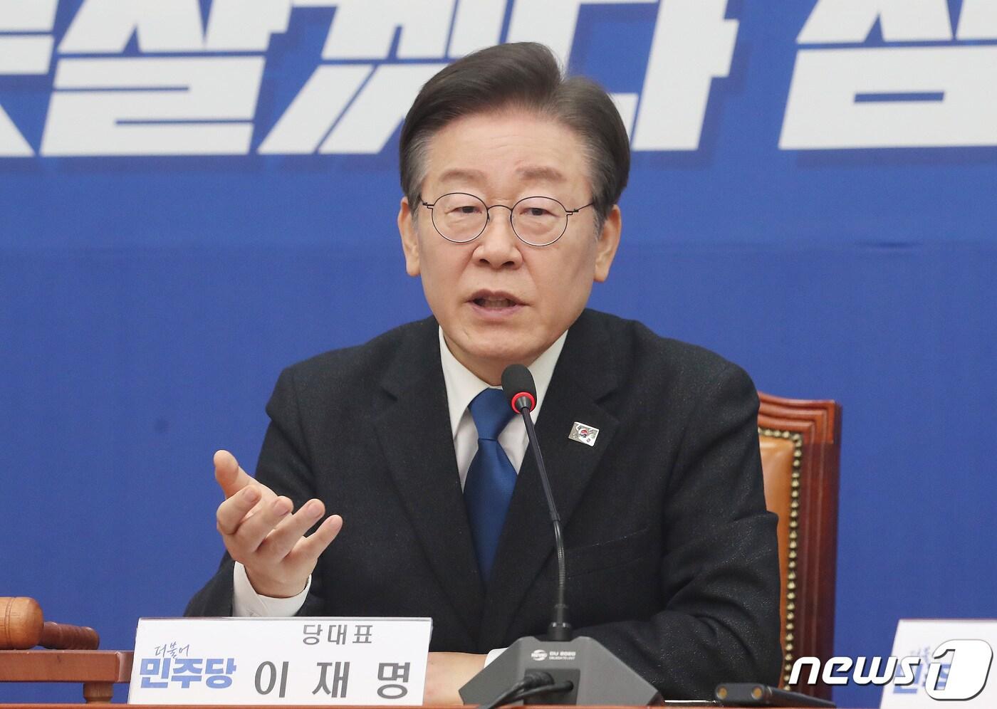 본문 이미지 - 이재명 더불어민주당 대표 2024.3.6/뉴스1 ⓒ News1 임세영 기자