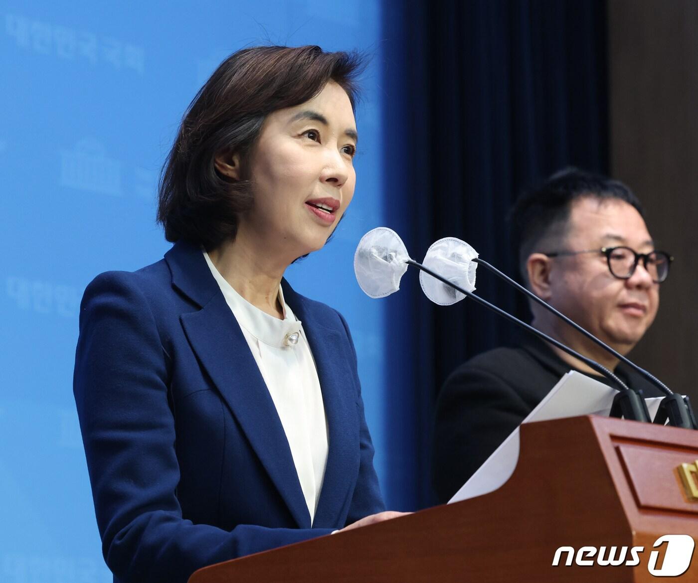 본문 이미지 - 박경미 더불어민주당 대변인. ⓒ News1 송원영 기자