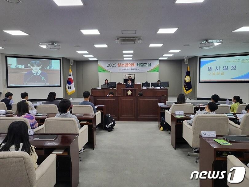 본문 이미지 -  송파구, 아동·청소년 참여위원회 '푸른솔' 모집 (송파구 제공)