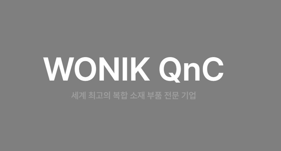 본문 이미지 - 원익QnC