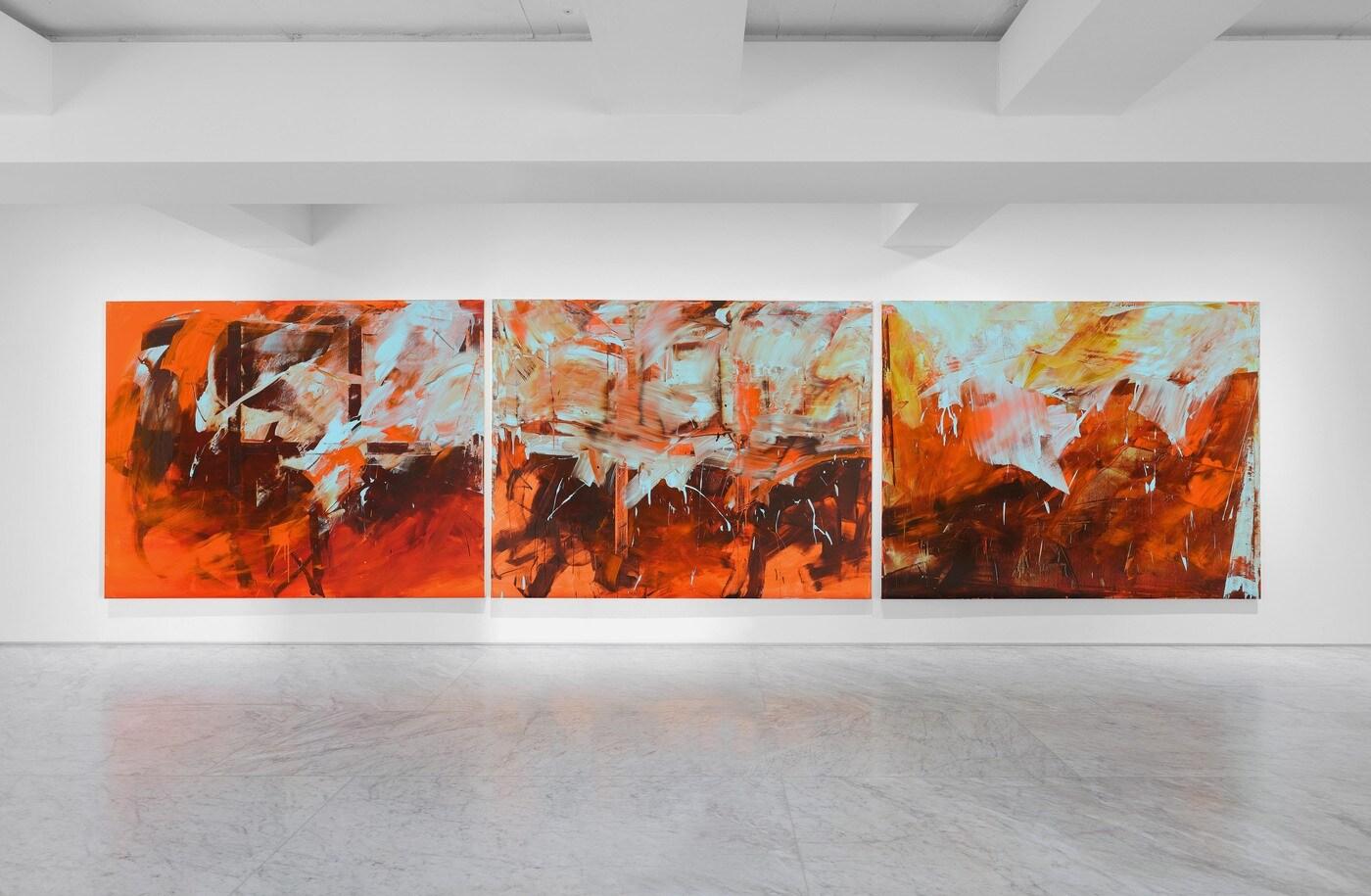 본문 이미지 - Installation view of Shin Min Joo-Adriadnes Thread at PKM+. Courtesy of PKM Gallery.