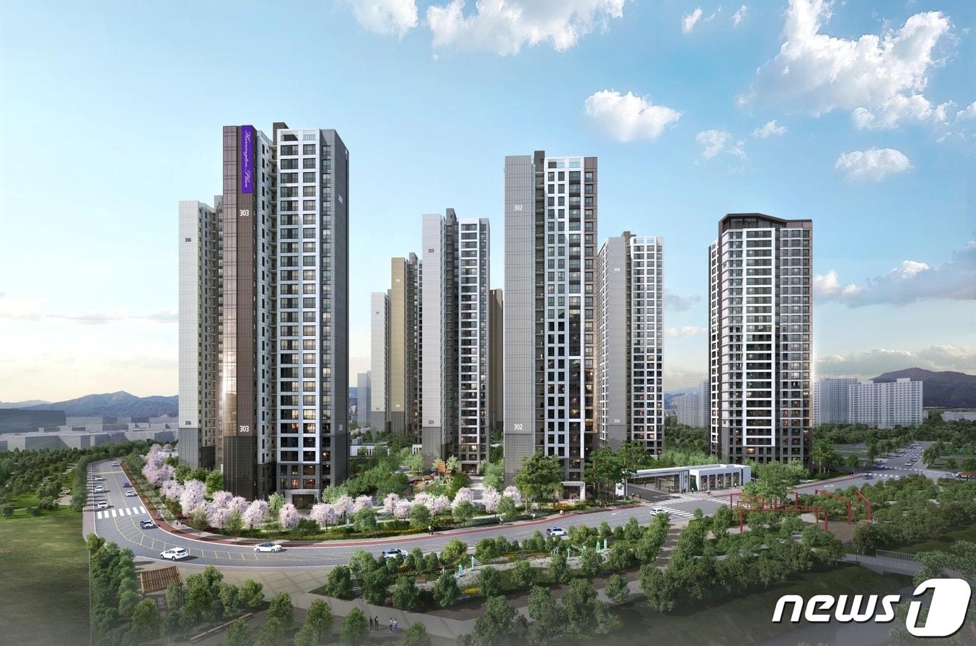 지제역 반도체밸리 해링턴 플레이스 투시도