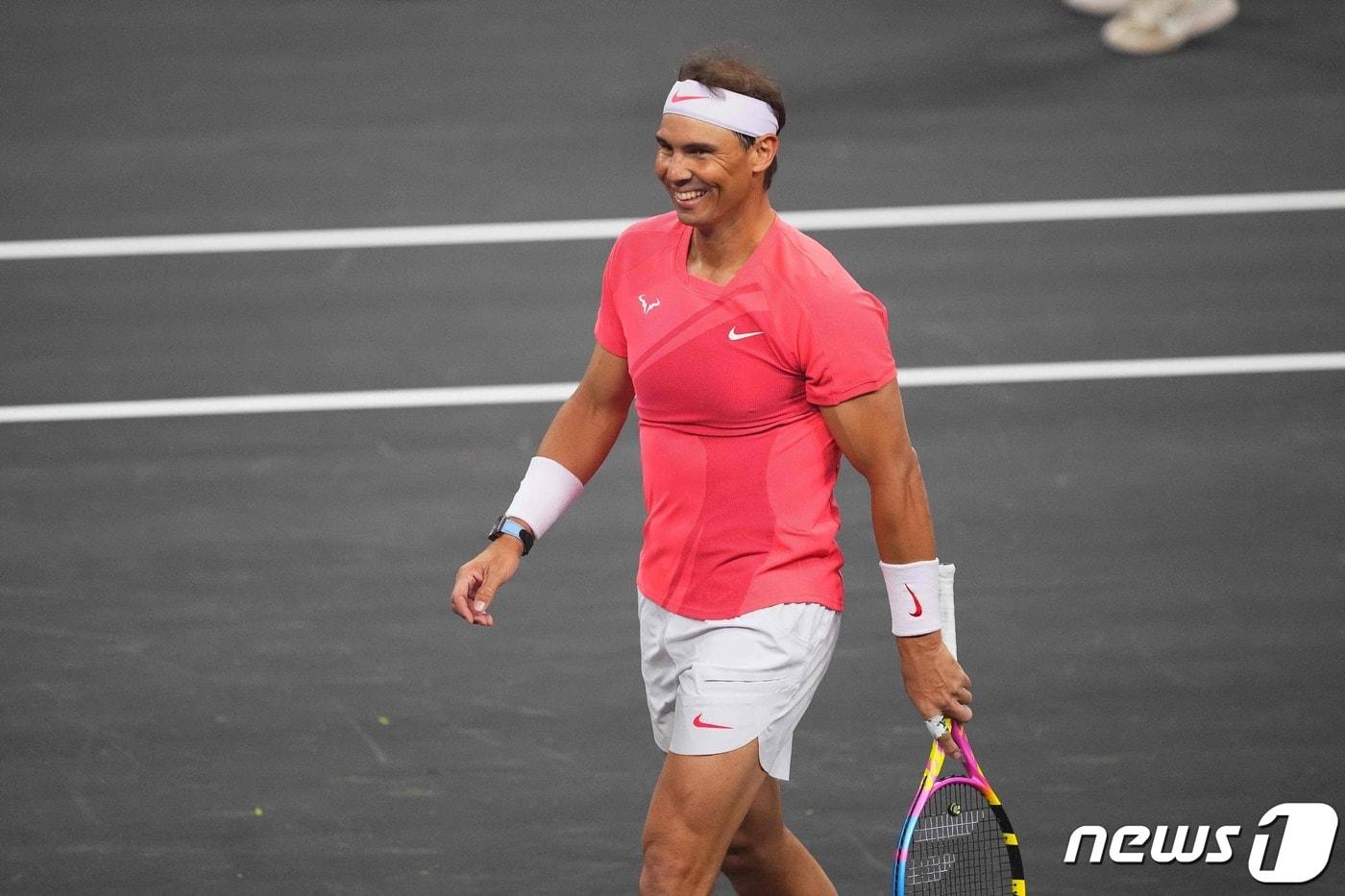 본문 이미지 - 라파엘 나달이 30일 페드로 카친을 꺾고 마드리드오픈 4회전에 진출했다. ⓒ AFP=뉴스1