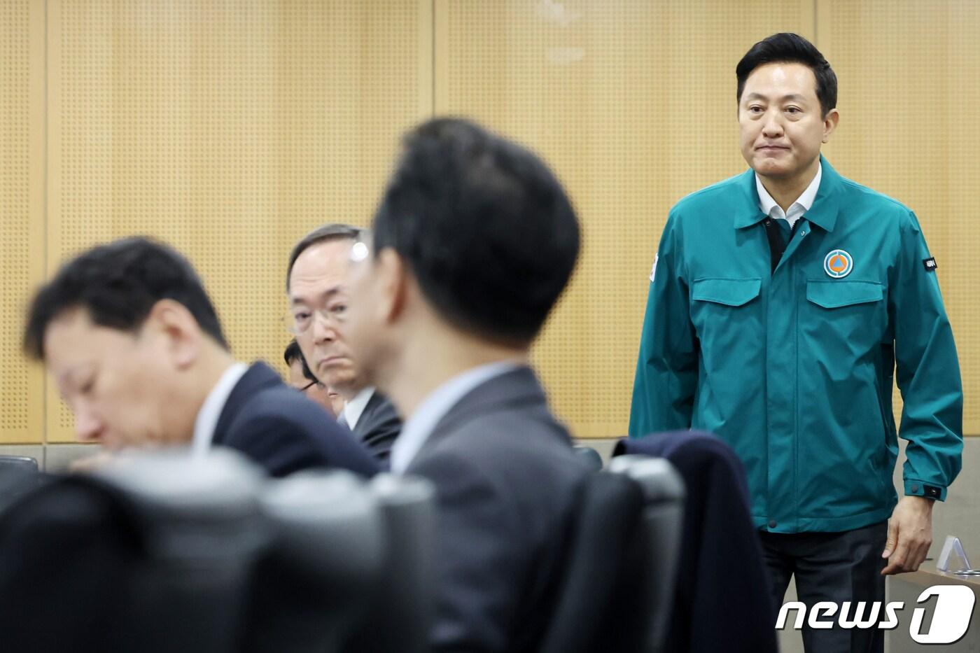 본문 이미지 - 오세훈 서울시장. 2024.3.8/뉴스1 ⓒ News1 민경석 기자