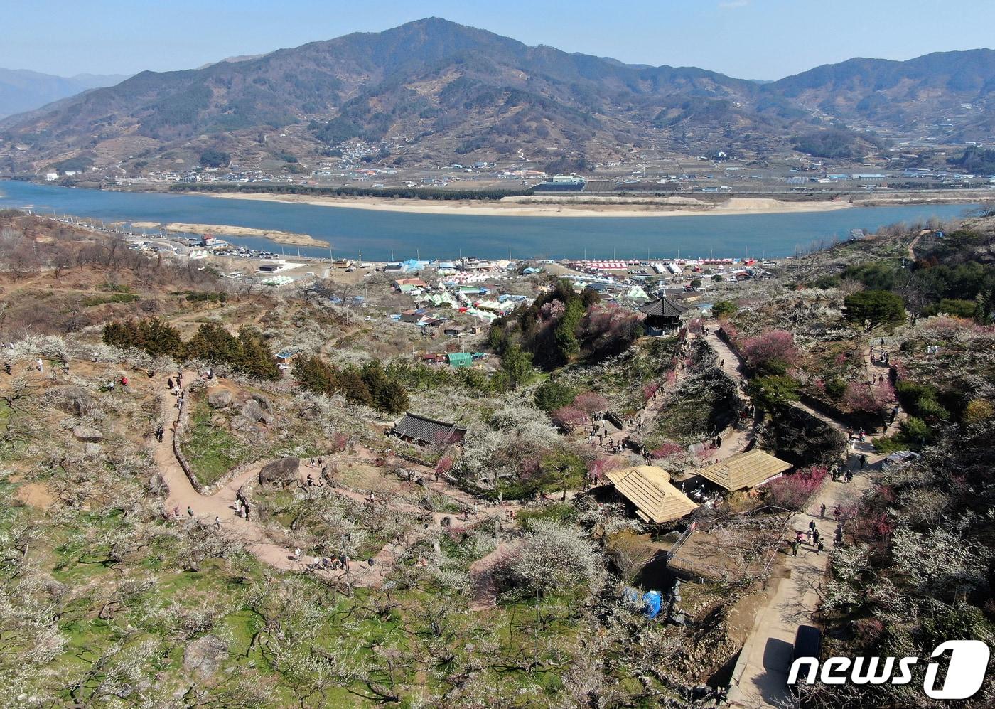 본문 이미지 - 섬진강변 2024.3.8 ⓒ 뉴스1 김진환 기자
