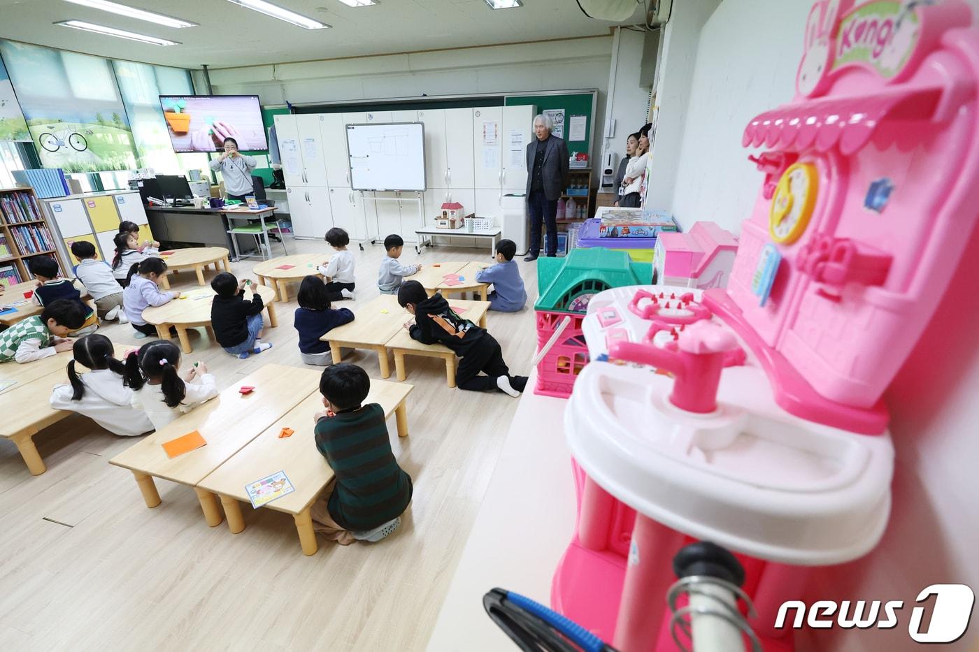 서울 한 초등학교 늘봄학교 운영 모습. /뉴스1 ⓒ News1 민경석 기자