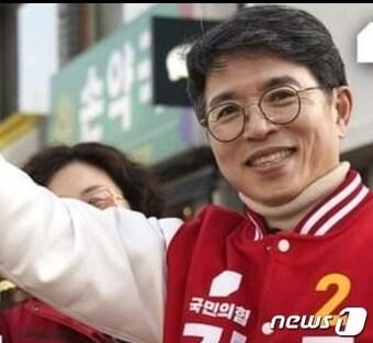 본문 이미지 - 제22대 총선 강원 원주 을 김완섭 국민의힘 후보. (뉴스1 DB)