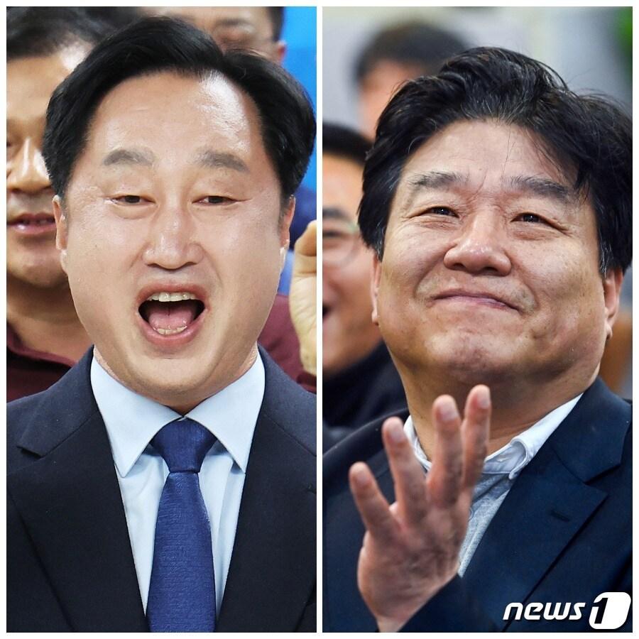 본문 이미지 - 더불어민주당 김준혁 당선인(왼)와 양문석 당선인.
