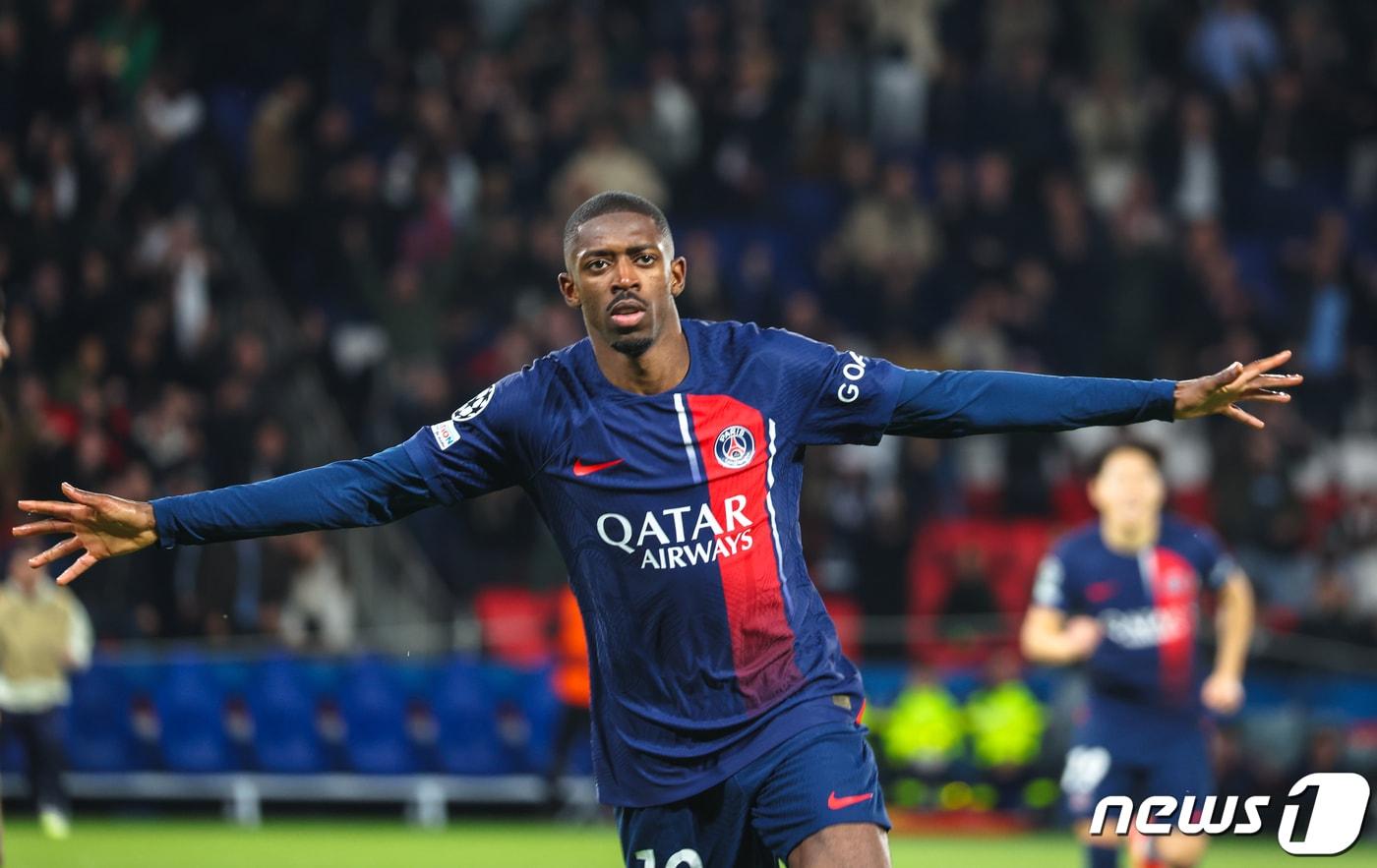  우스만 뎀벨레. 2024.4.11/뉴스1 ⓒ News1 이준성 기자