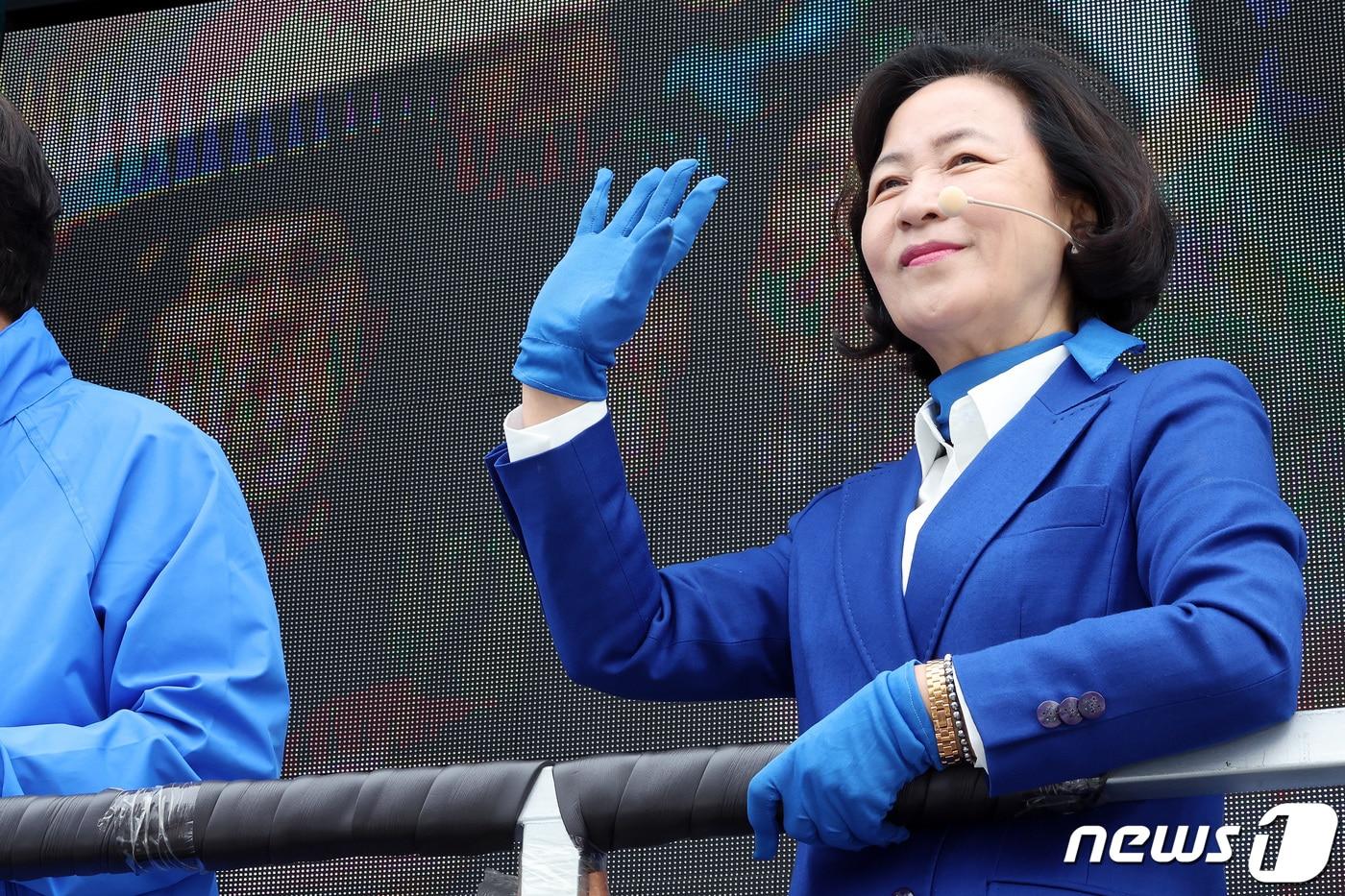 본문 이미지 - 추미애 경기 하남갑 당선인. 뉴스1 ⓒ News1 이동해 기자