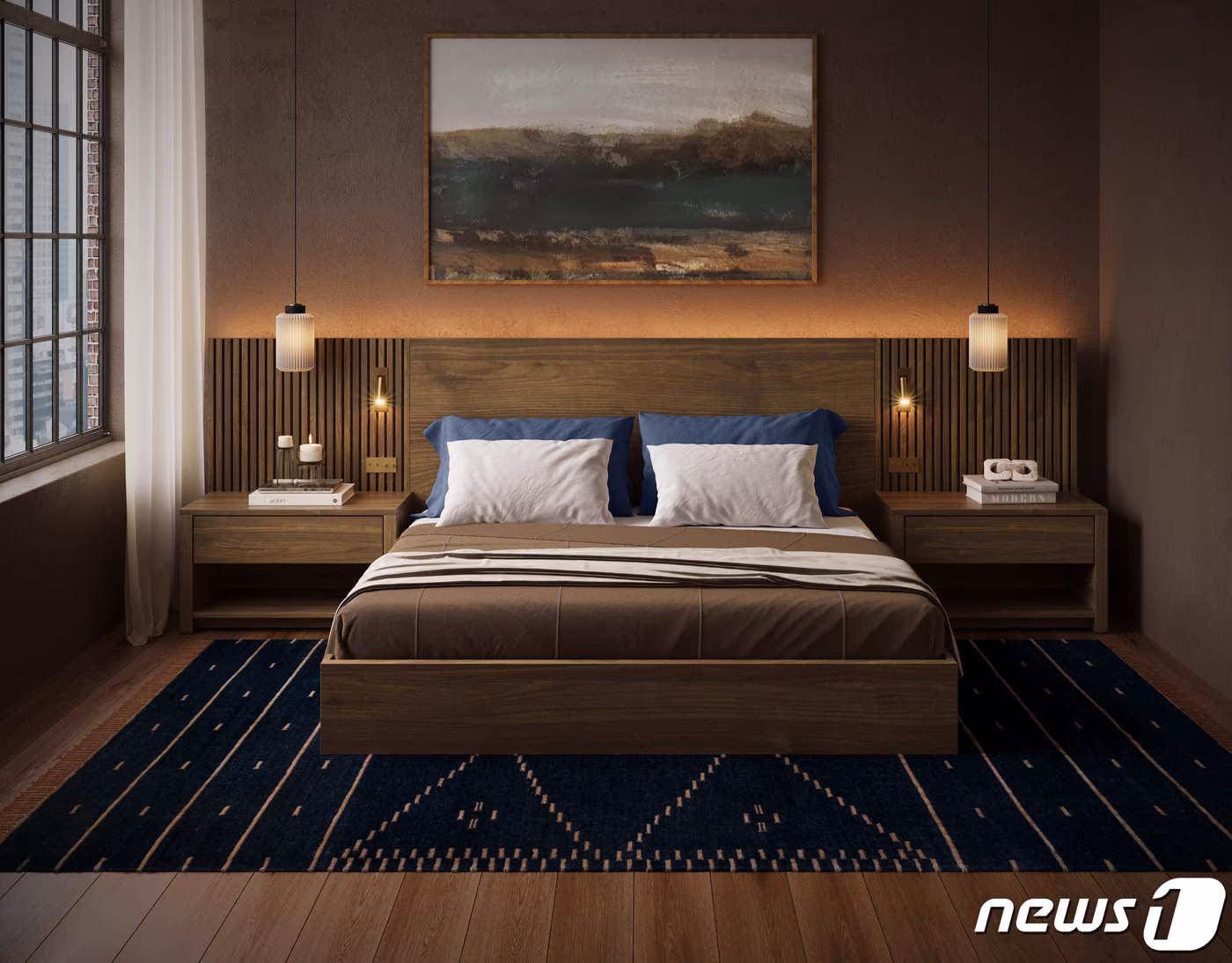 본문 이미지 - 신세계까사 까사미아 '르 블랑' 침대(신세계까사 제공)