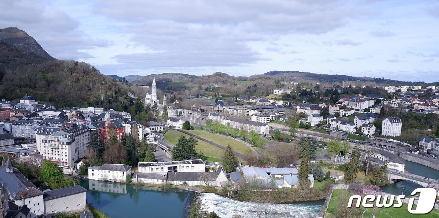 루르드 도시 전경ⓒ News1 윤슬빈 기자