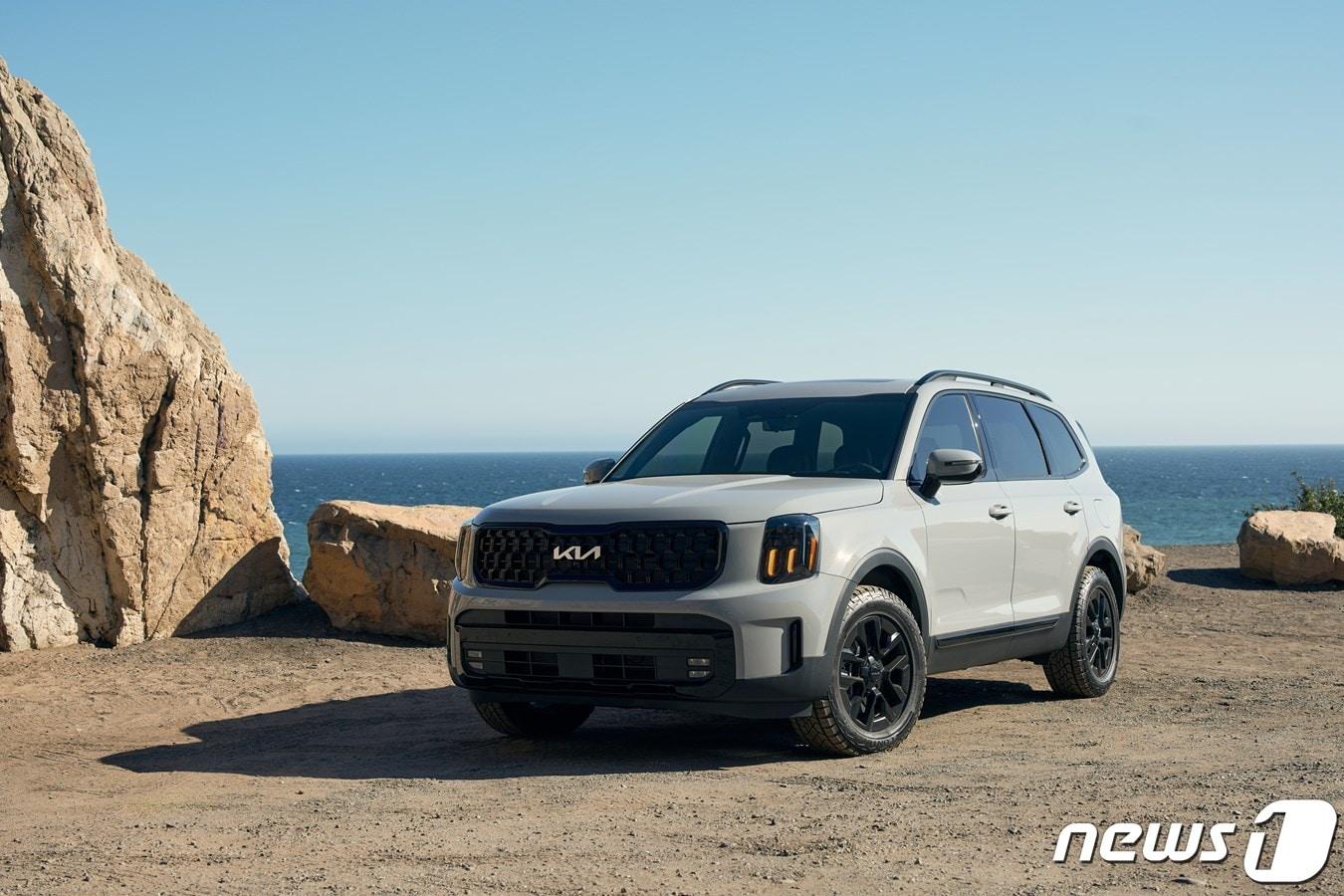 본문 이미지 -  기아의 북미 전용 대형 스포츠유틸리티차(SUV) 텔루라이드.(기아 제공)