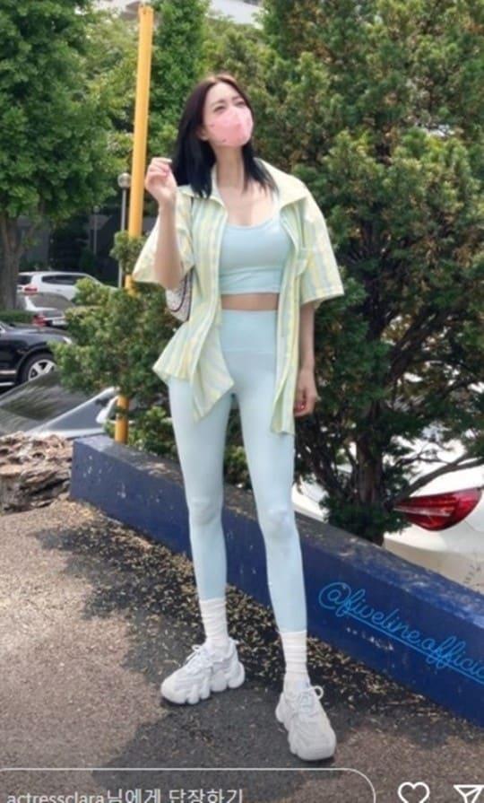 본문 이미지 - 배우 클라라 인스타그램 갈무리 ⓒ 뉴스1