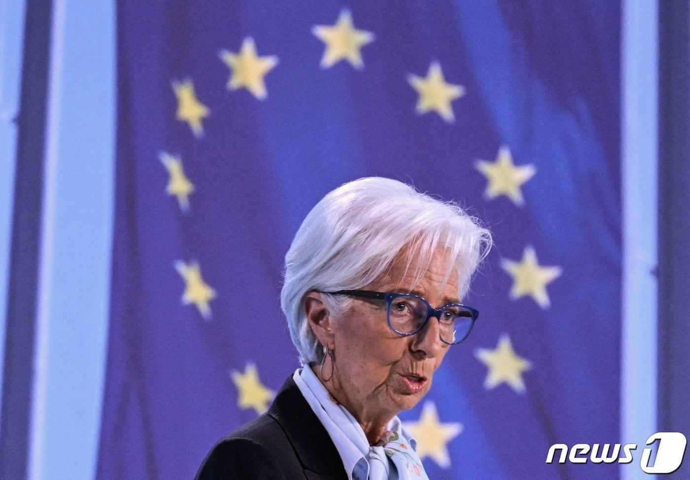 크리스틴 라가르드 ECB 총재 ⓒ AFP=뉴스1