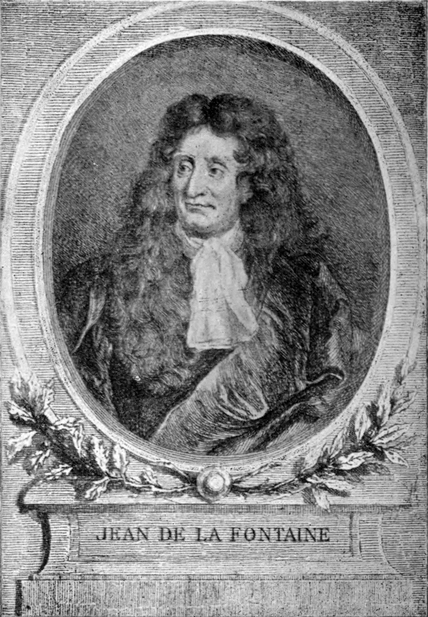 본문 이미지 - 장 드 라 퐁텐(출처: 작자 미상. Jean de La Fontaine; translator: Elizur Wright, 삽화(1881), Wikimedia Commons, Public Domain)