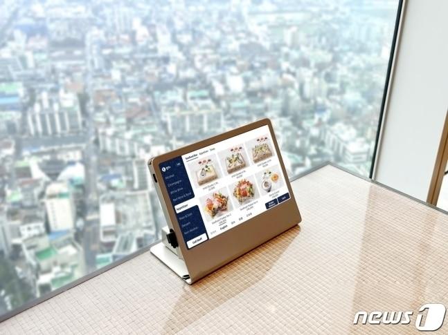 본문 이미지 - 티오더의 테이블 오더 시스템 이미지.(티오더 제공)