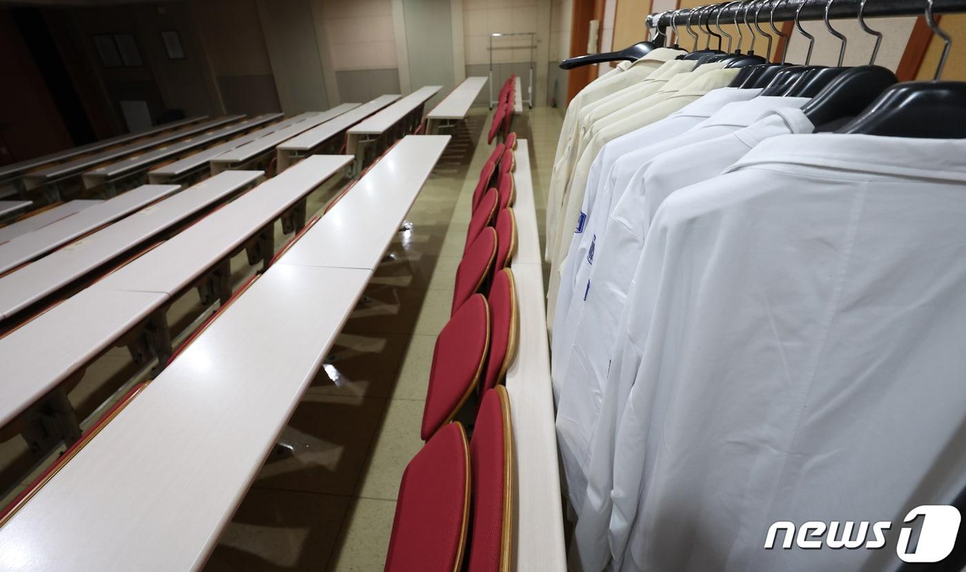 본문 이미지 - 서울 시내의 한 의과대학 강의실. /뉴스1 ⓒ News1 김민지 기자