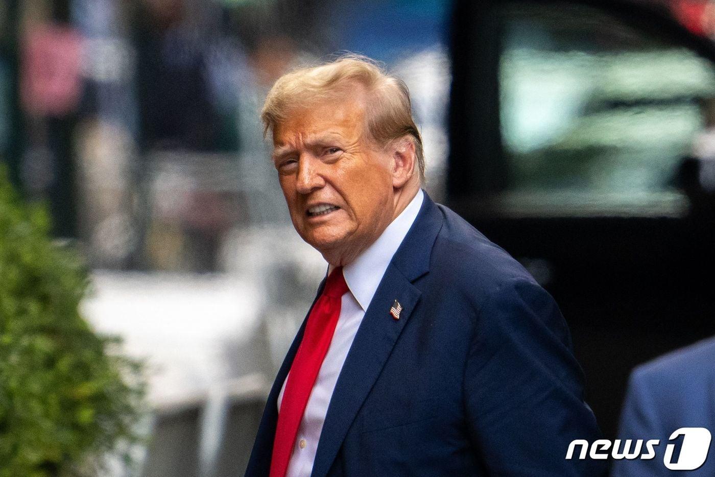 도널드 트럼프 전 미국 대통령. <자료사진> 2024. 4.16 ⓒ AFP=뉴스1 ⓒ News1 우동명 기자