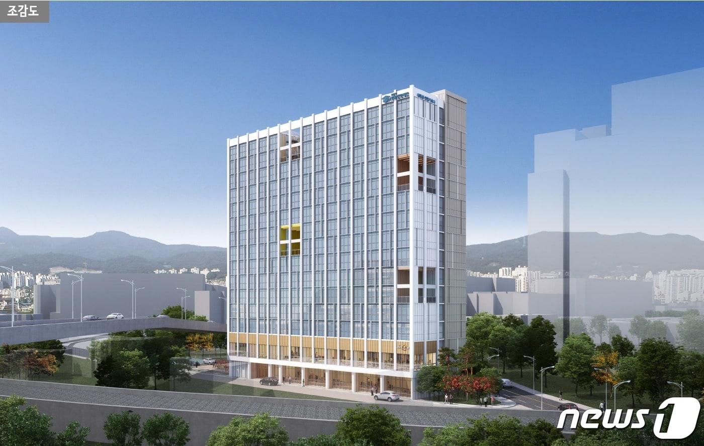 본문 이미지 - 서울 용산구 신계동에 들어설 대학생 연합기숙사 조감도. (국토교통부 제공) /뉴스1