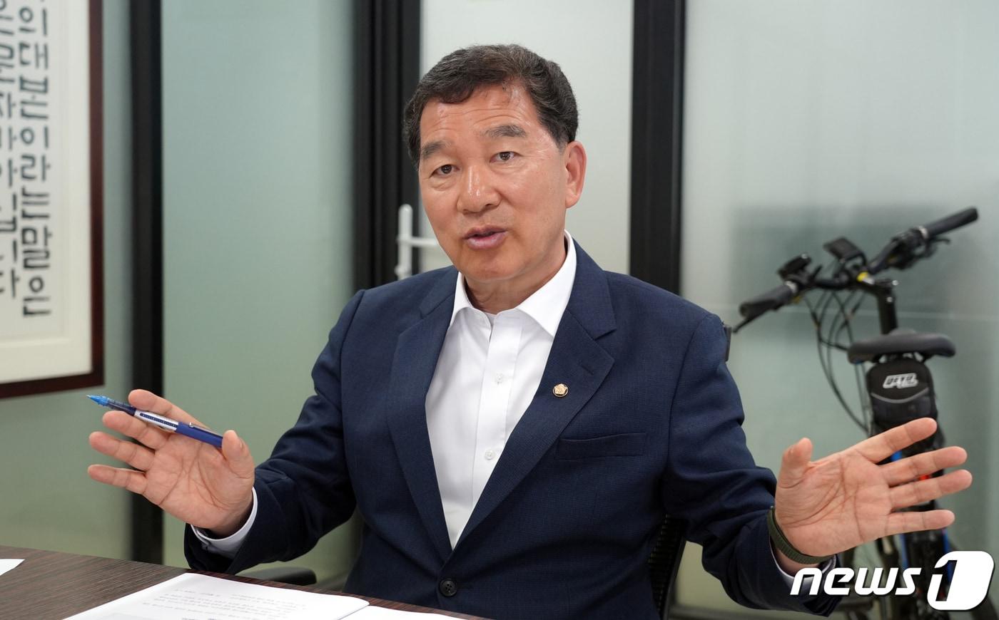 본문 이미지 - 신정훈 더불어민주당 의원.(신정훈 의원실 제공) ⓒ News1 박영래 기자