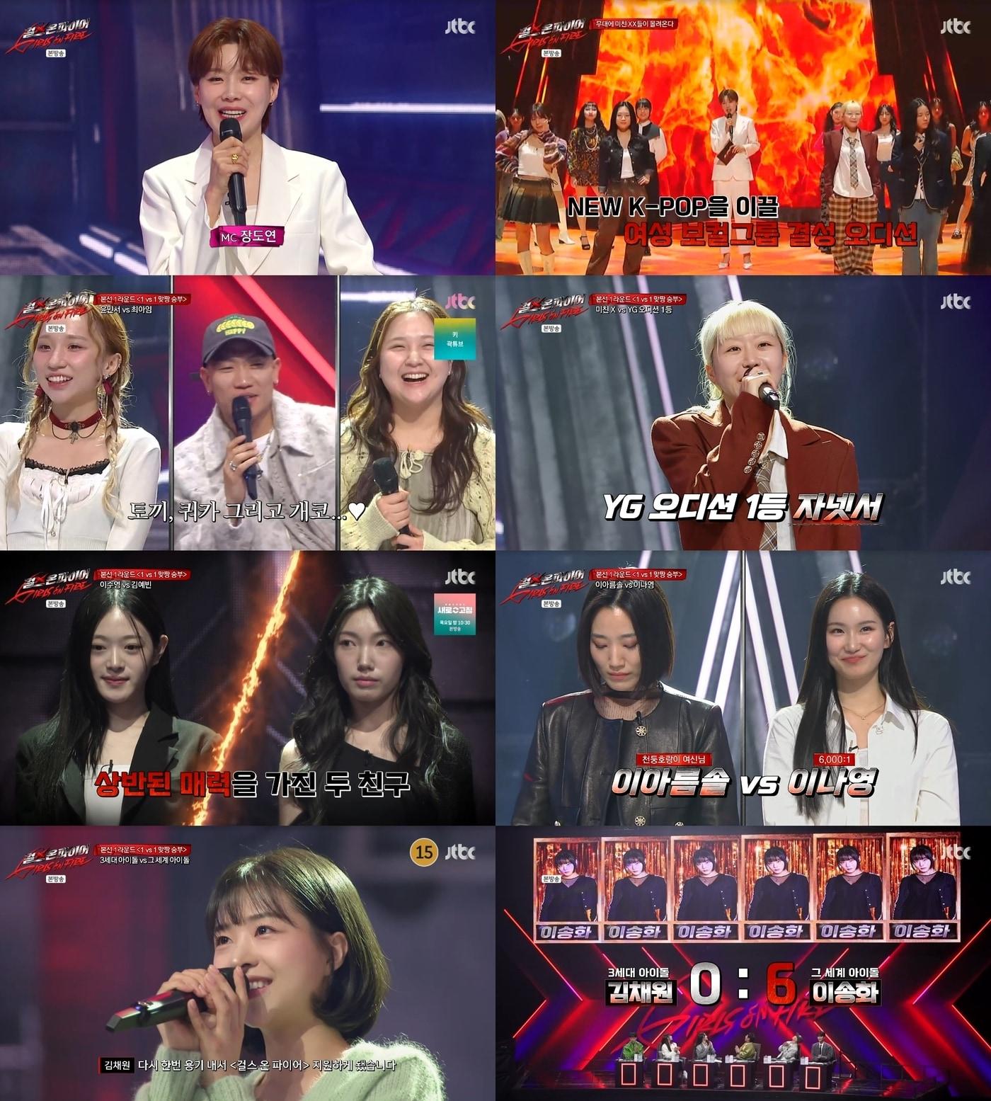본문 이미지 - JTBC '걸스 온 파이어' 방송 화면 캡처