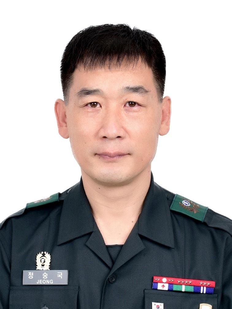 본문 이미지 - 정숭국 중화1동대장.(56사단 제공)