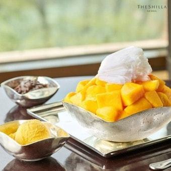 본문 이미지 -  신라호텔서울 망고빙수(신라호텔 제공)