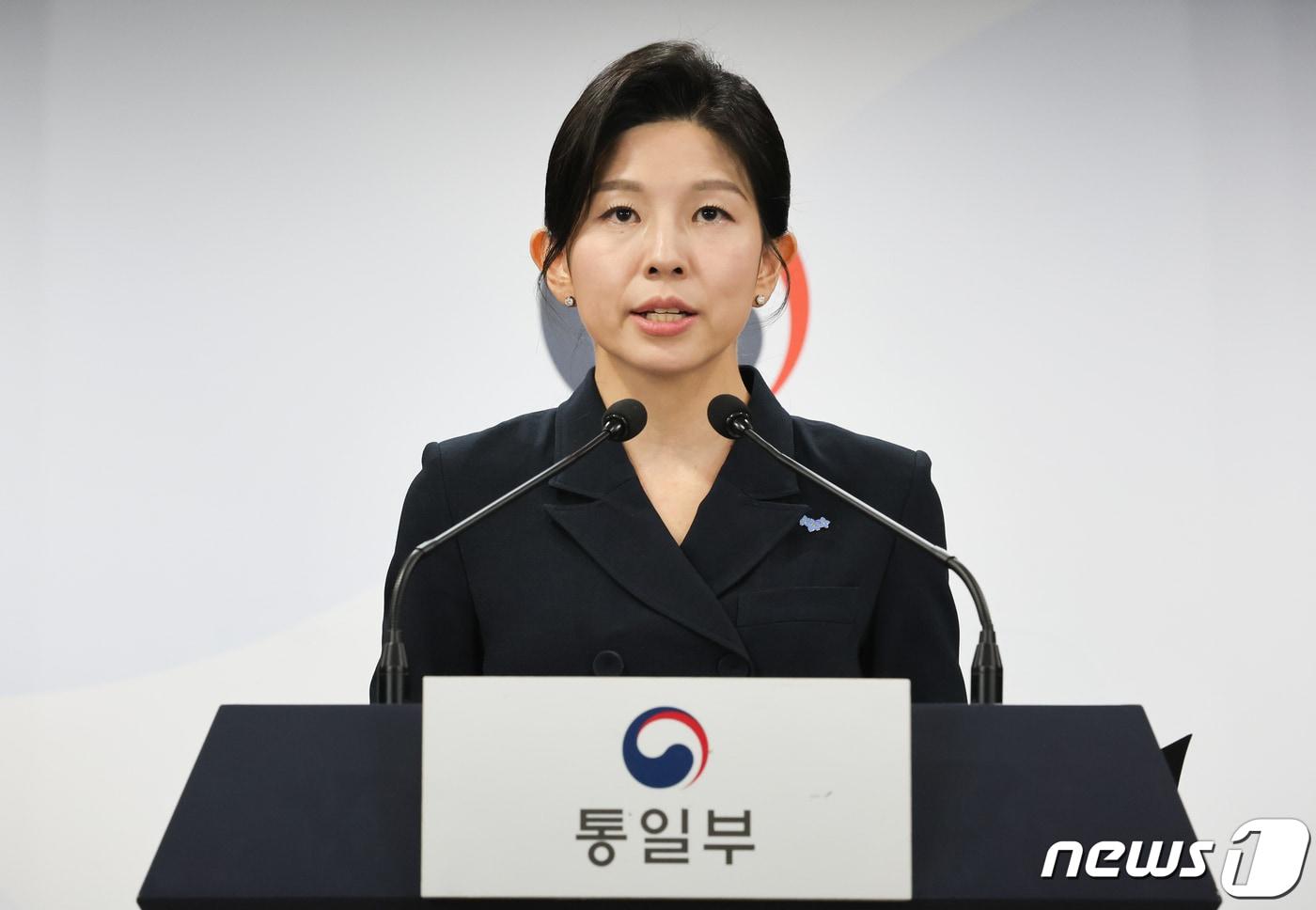 본문 이미지 - 김인애 통일부 부대변인. /뉴스1 ⓒ News1 허경 기자