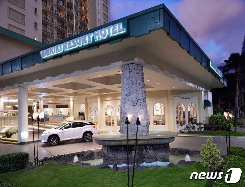 본문 이미지 - 소노인터내셔널이 인수한 하와이 와이키키리조트호텔.(소노인터내셔널 제공) ⓒ News1 김형준 기자