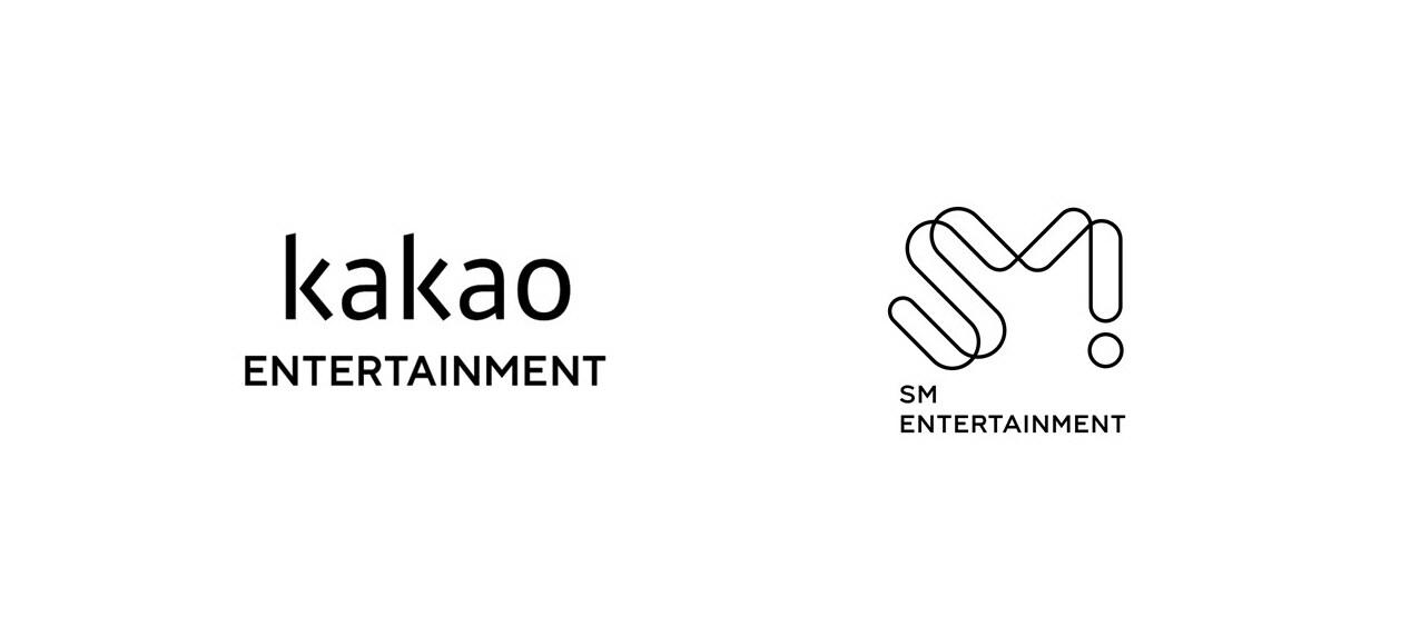 본문 이미지 - 카카오엔터테인먼트, SM엔터테인먼트 로고